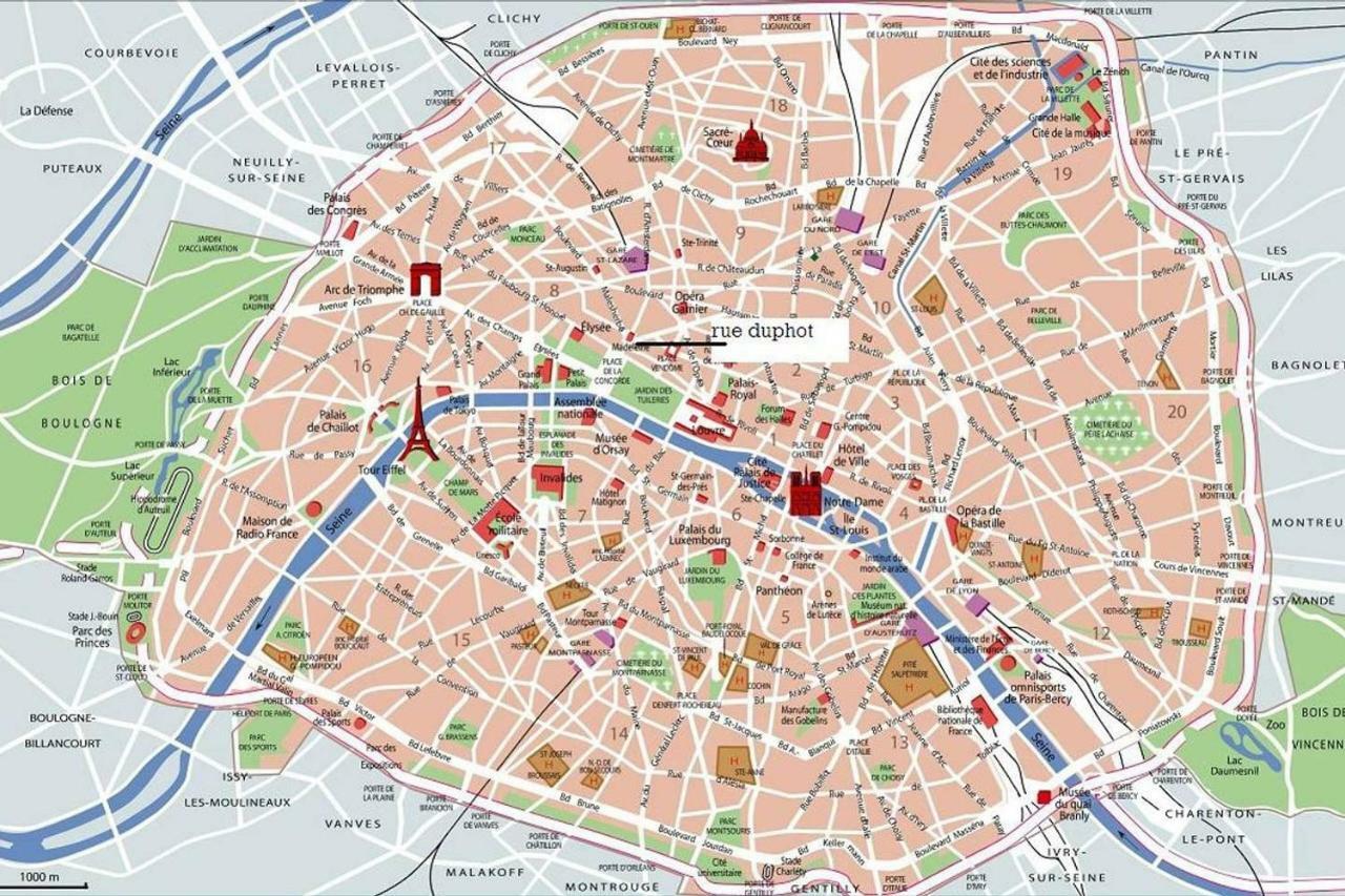 Apartment Coeur De Avec Vue Sur Les Toits Paris
