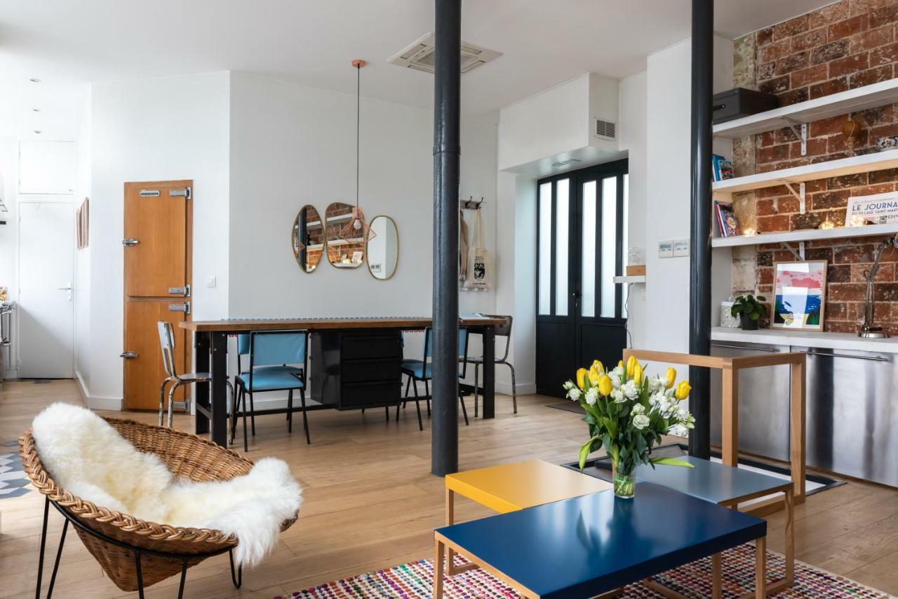 Appartement Fabulous Design Loft - High Marais/république *