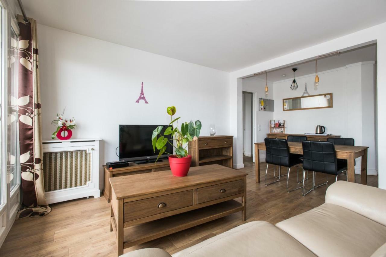 Charmant Famillial Vue Tour Eiffel Appartement *