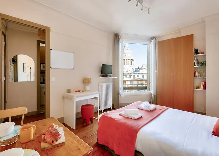 Quiet & Bright Studio-Prime Loc-Pantheon Paris 05
