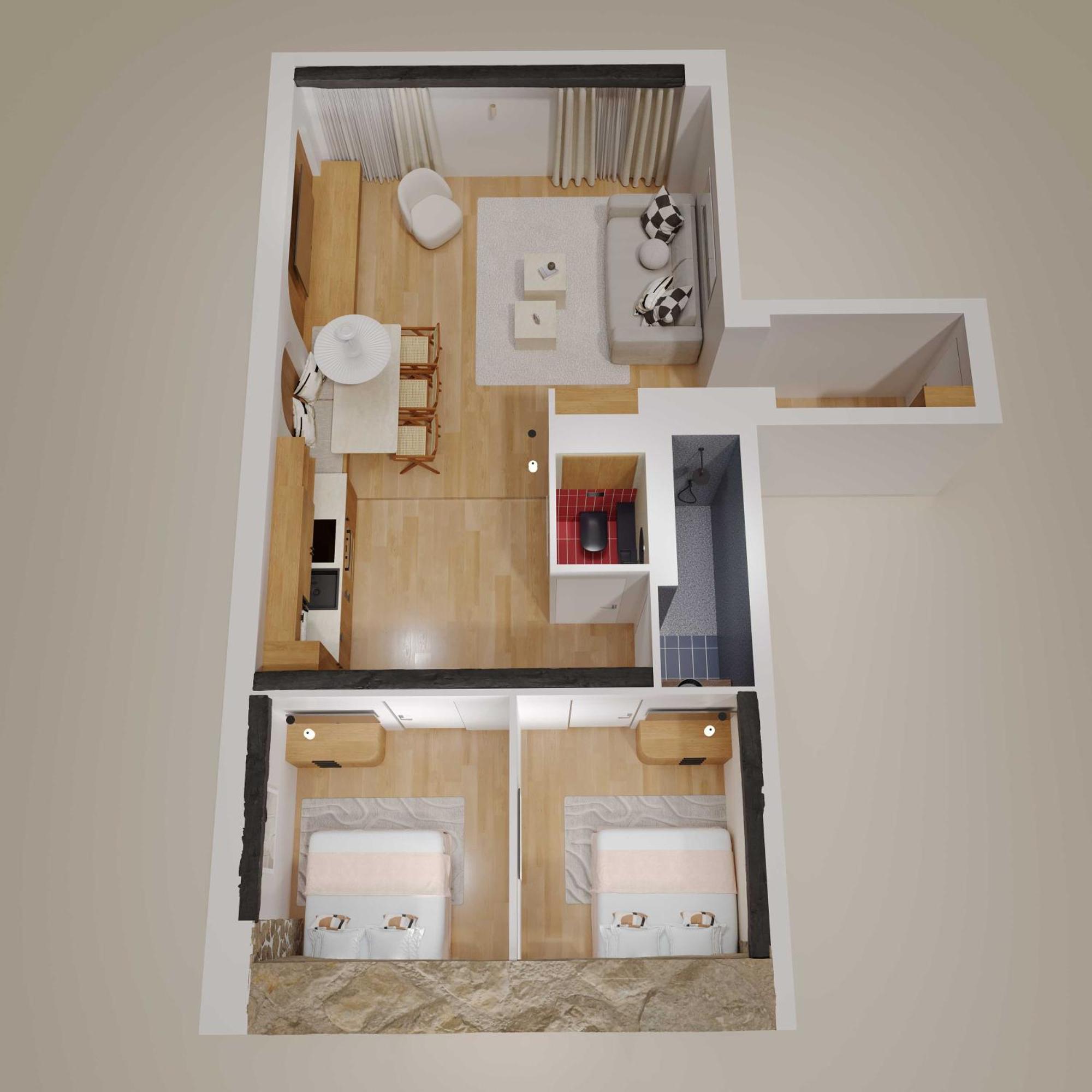 Refurbished - 2br-6p - Chatelet Appartement