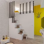 Studio 4 personnes avec Mezzanine à Montparnasse-Saint Germain