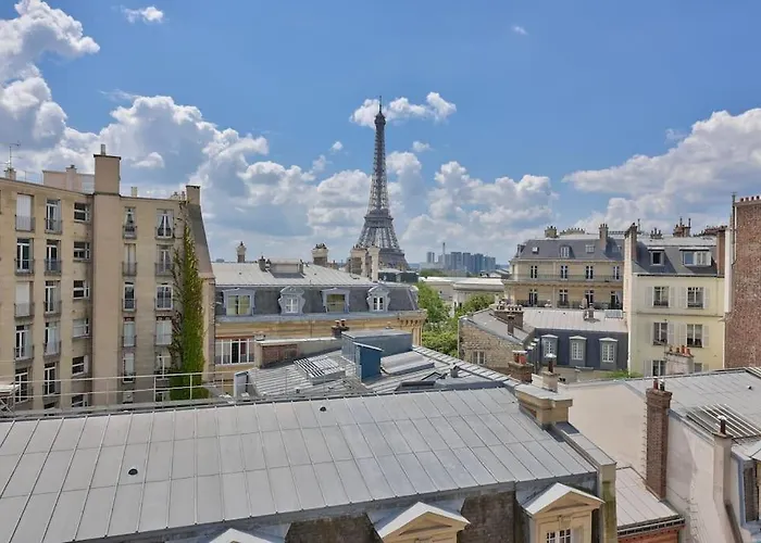 Charmant Studio Avec Vue Panoramique Sur La Tour Eiffel