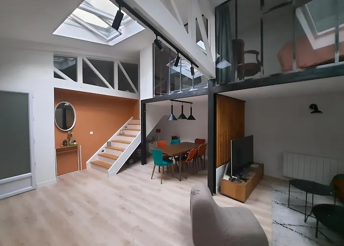 Loft 4-6 Personnes A Montmartre - Parking Prive