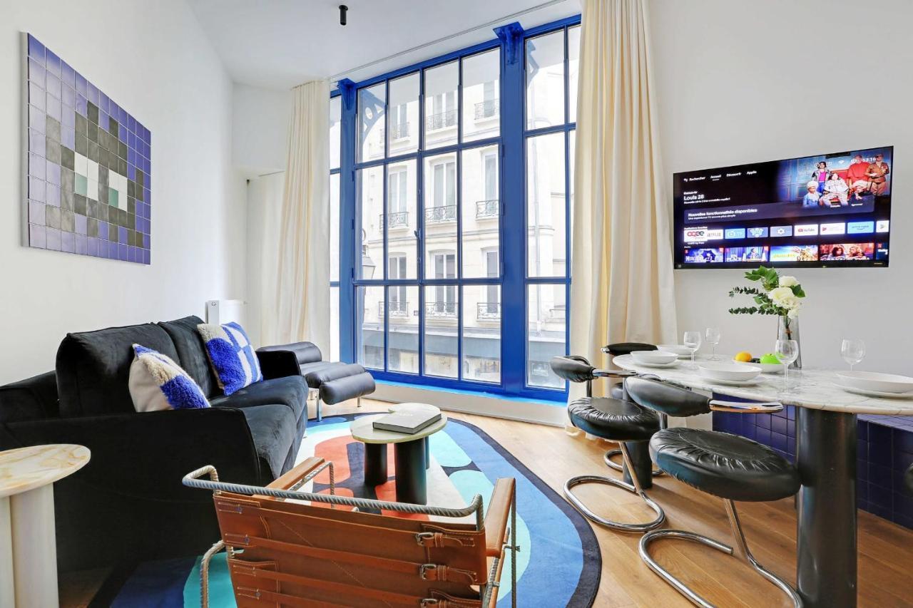 Apartment Stylish Parisian Loft 1br6p - Sentier Center *