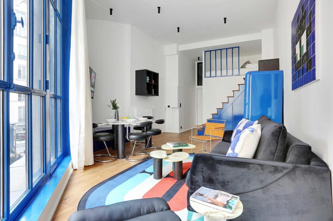 Apartment Stylish Parisian Loft 1br6p - Sentier Center *