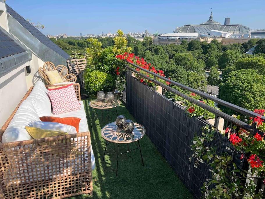 Apartment New Rbnb Eiffel Tower Rooftop 360 Terrace View And Parking *