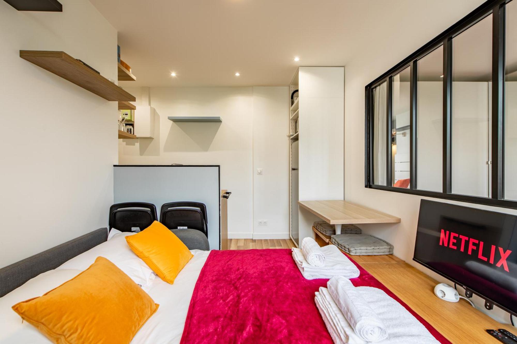 Cozy 1-bedroom With All Amenties In Montmartre Paris