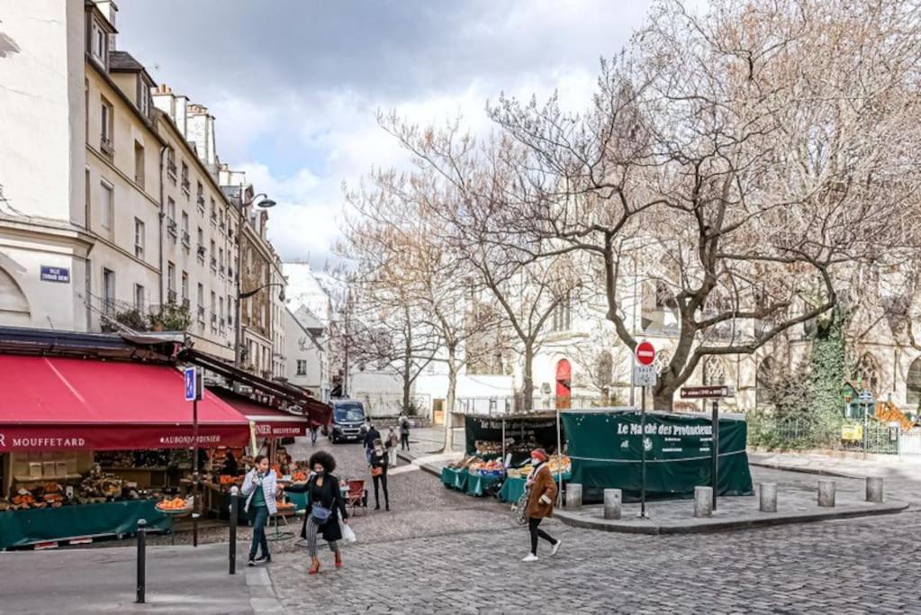 Apartment Fully Renovated Historic In Heart Mouffetard Paris