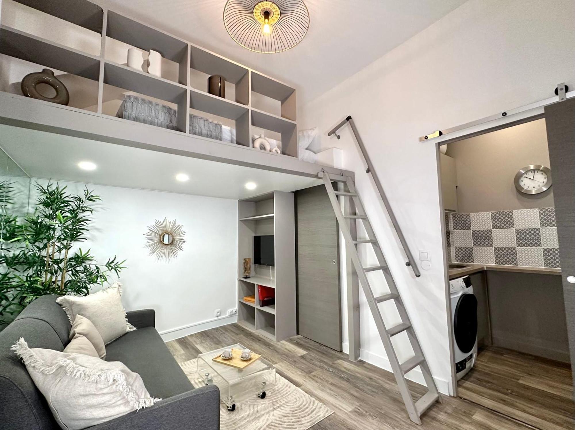 Appartement Stylish Studio Steps From Le Marais *