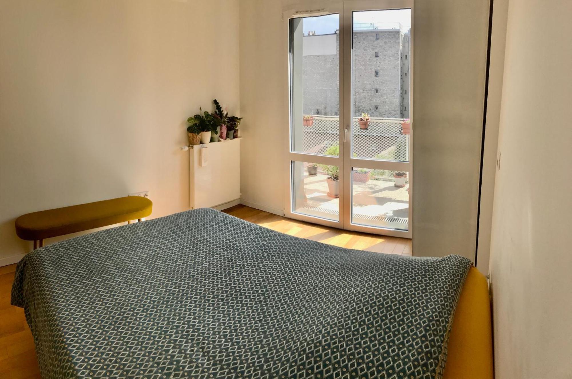 Séjour chez l'habitant Casa 308 - Chambre Lumineuse Sur Terrasse Paris
