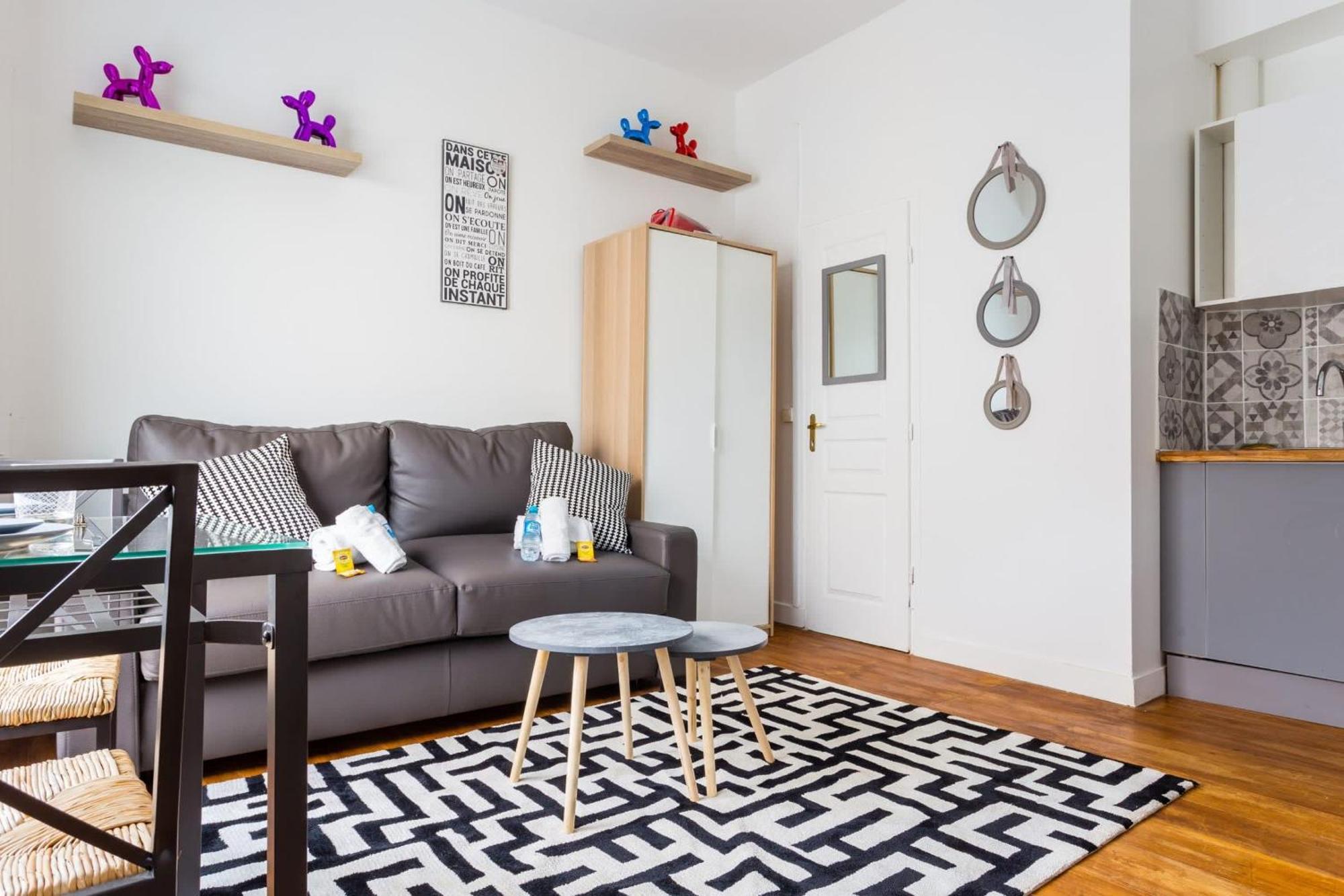 Appartement Cosy Studio Nation - Charonne Paris