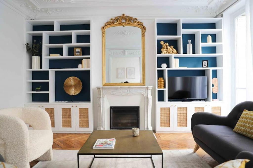 Appartement Charming 3 Bedroom Haussmannien In 17th