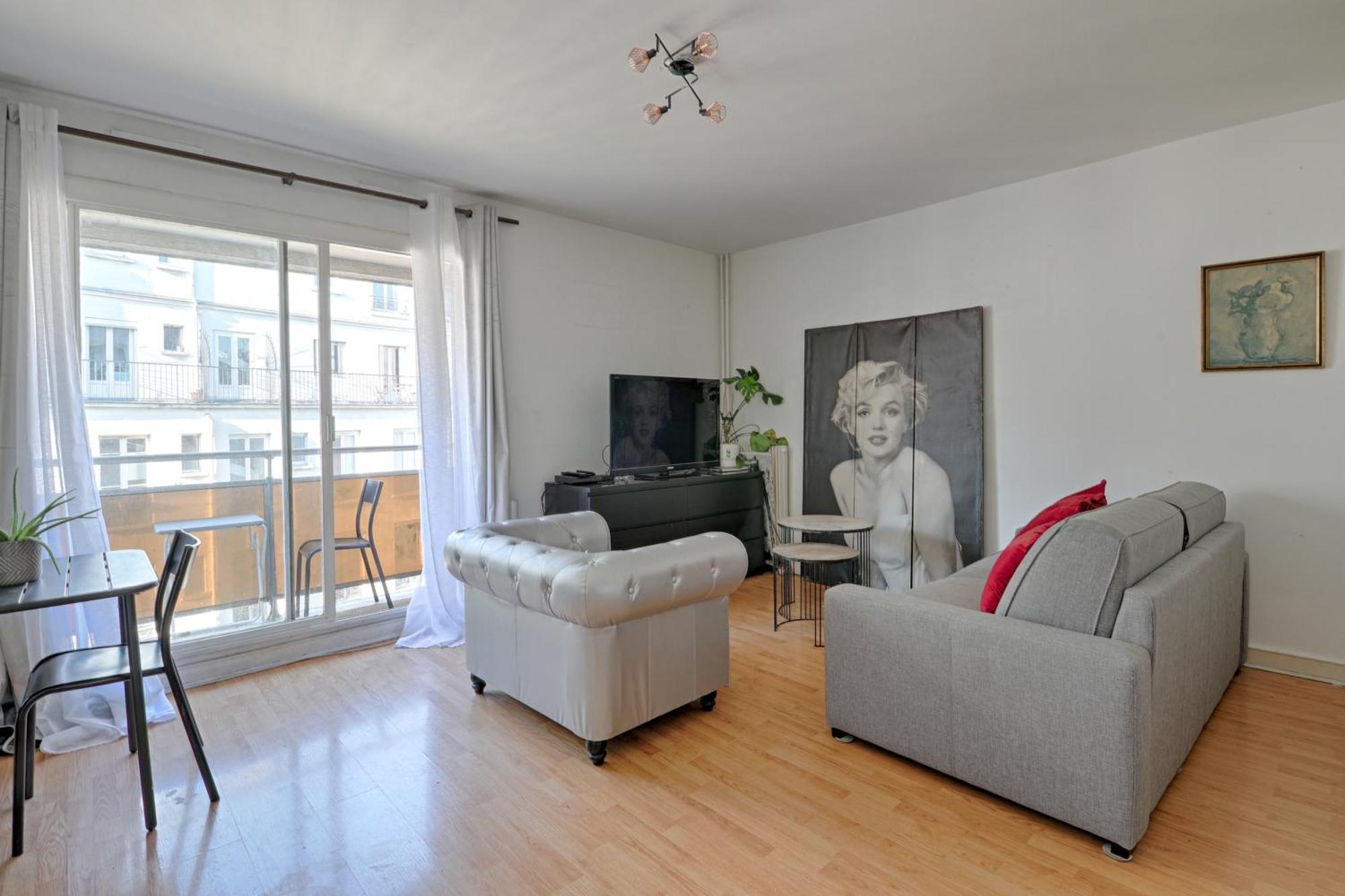 Appartement La Folie Mericourt - A 5 Min De Place Republique